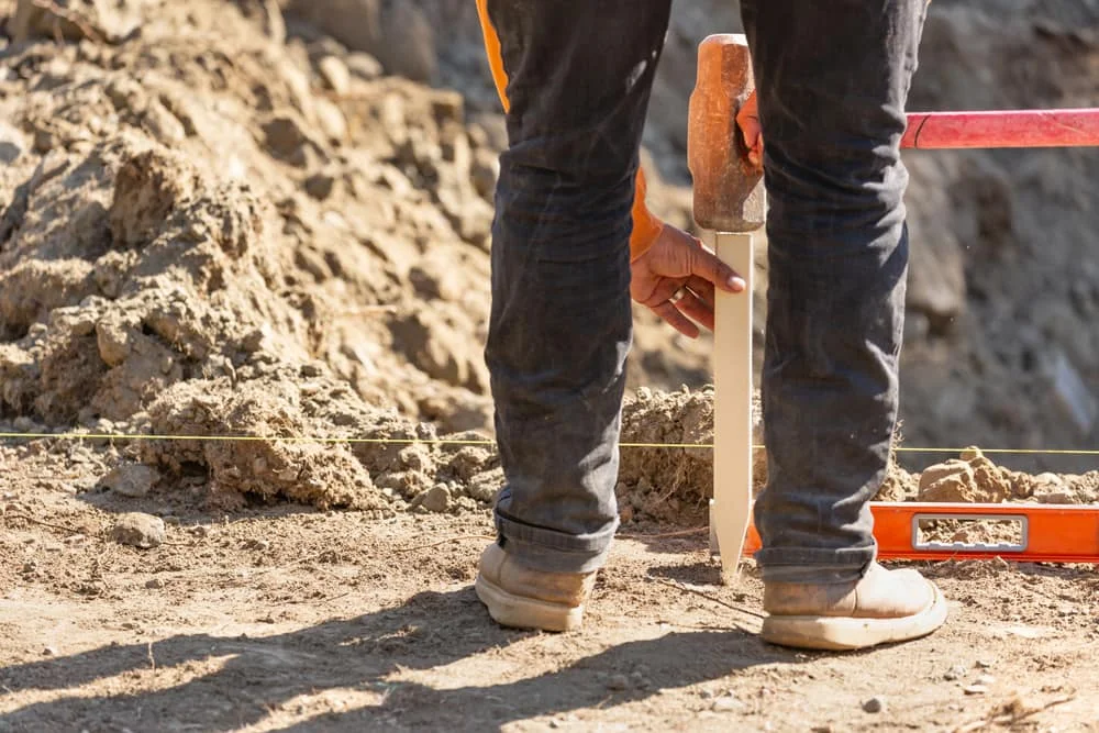 Construction staking in Austin, TX